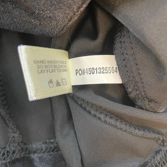 Boston Proper XXS Black Velvet Zip Top Multicolor Rhinestone Embellished Glam - Picture 9 of 10